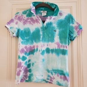 Lacoste Tie Dye Polo